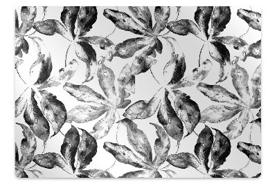 Irodai szék szőnyeg Festett levelek