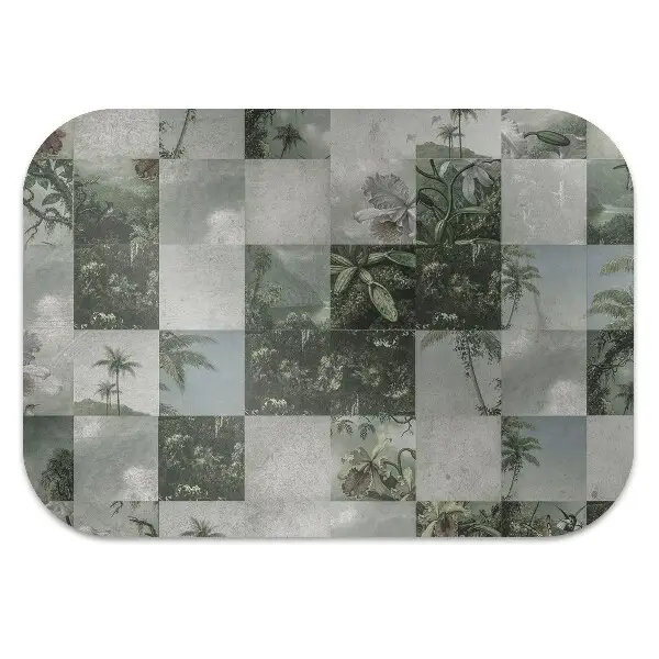 Szék alátét szőnyeg Trópusi patchwork