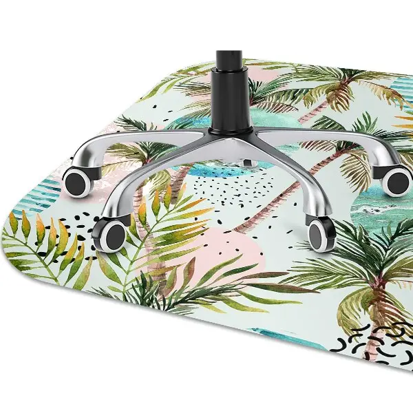 Szék alátét szőnyeg Hawaii tenyér
