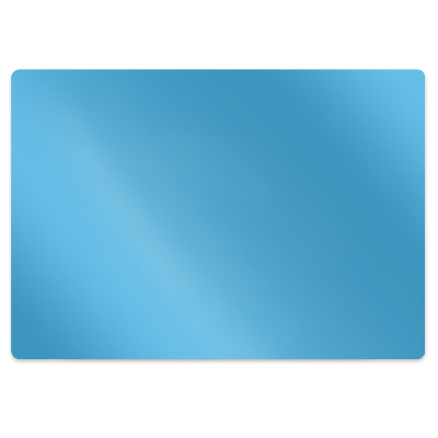 Padlóvédő székalátét Fényes kék színű