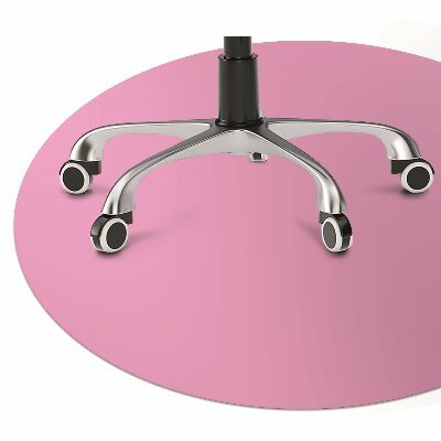 Padlóvédő székalátét Fényes rózsaszín színű