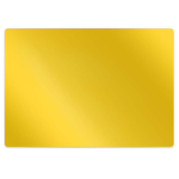 Padlóvédő székalátét Világos sárga színű