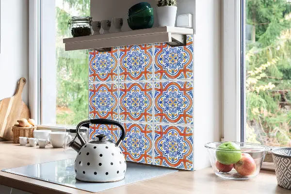 Vinyl padló falra Azulejos stílusú grafika