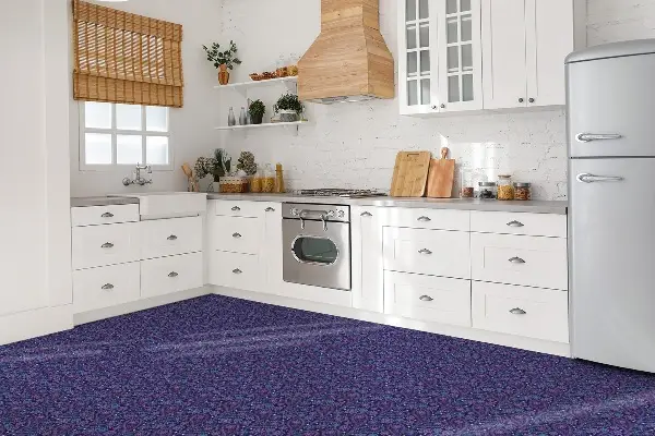 Vinyl padló falra Paisley minta