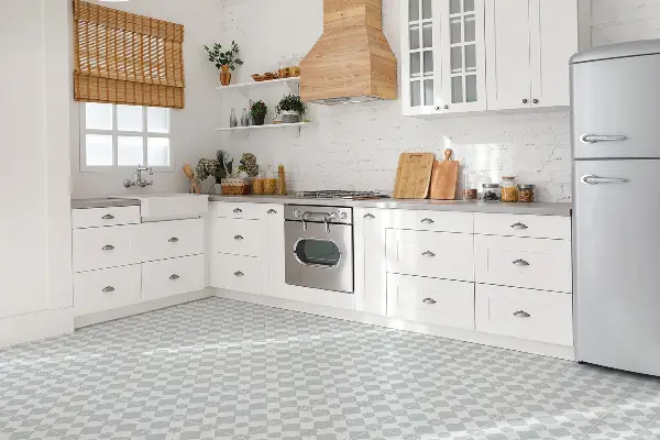 Vinyl csempe Geometriai patchwork