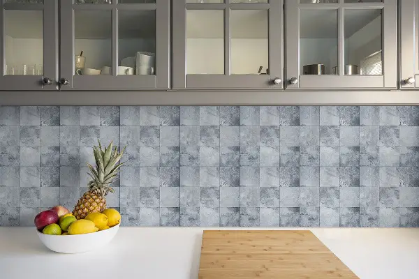 Vinyl csempe falra padló Kő patchwork