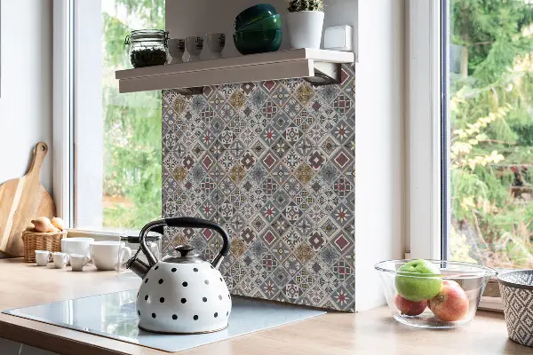 Vinyl padló falra Török patchwork