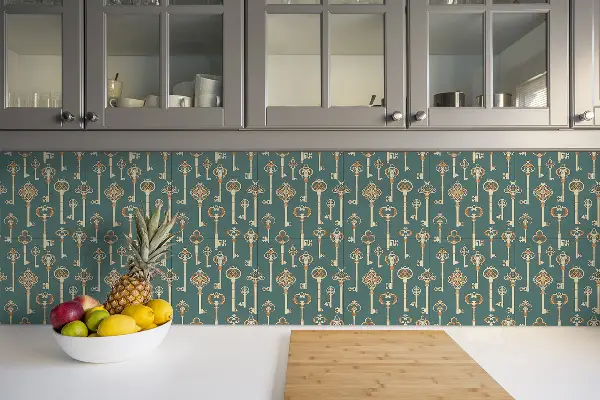 Vinyl padló falra Kulcsok