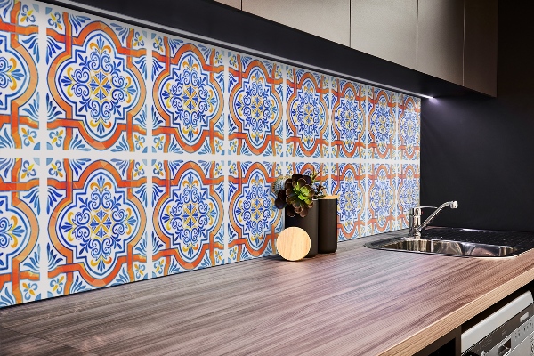 Vinyl falburkolat Azulejos grafika