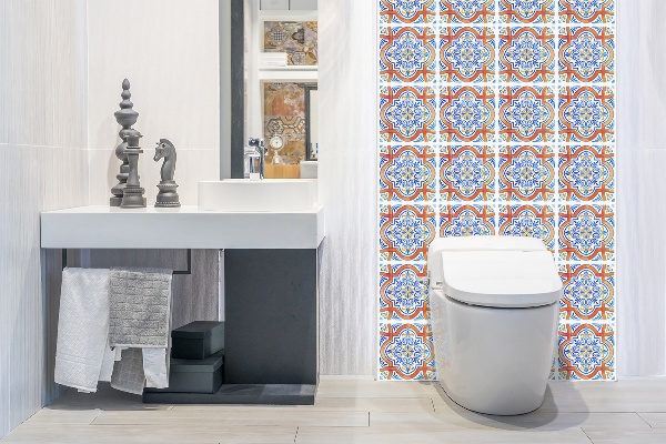 Vinyl falburkolat Azulejos grafika