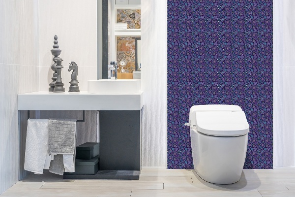Vinyl falburkolat Paisley minta