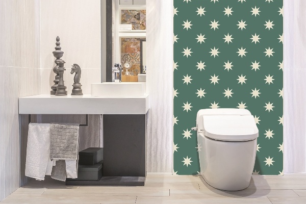 PVC falburkolat Nyolc pontos csillag