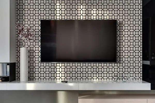 Öntapadó falburkolat Geometriai kerekek