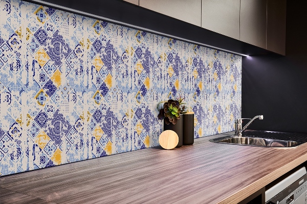 Öntapadós falburkoló Vintage Azulejos