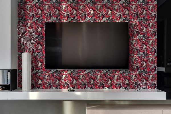 Dekorpanel falra Kígyó és kakas