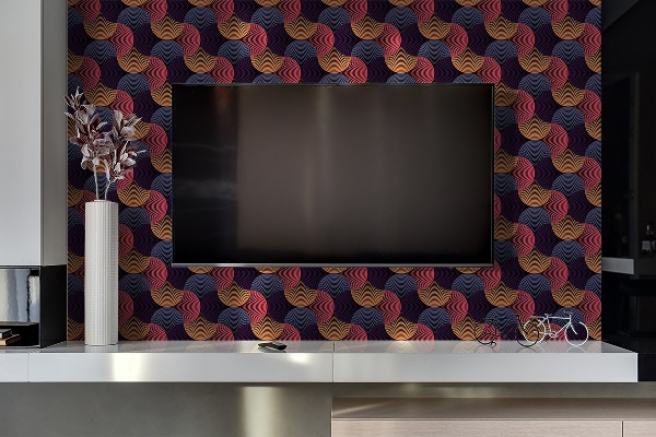 Falpanel Retro mintázat