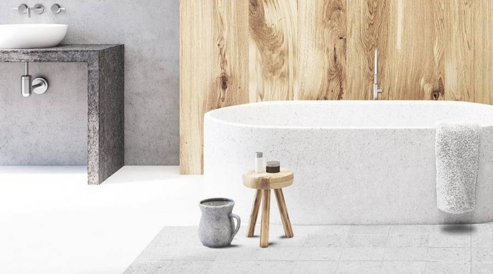 vinil szőnyegek a fürdőszobába