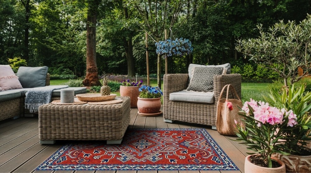 vinil szőnyeg a teraszra